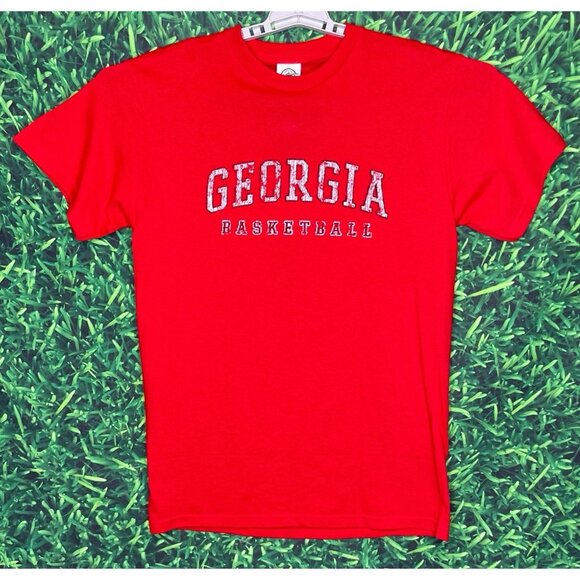 Delta Other - NWT Georgia Bulldogs Basketball UGA Dawgs Red Short Sleeve Shirt Men’s Large